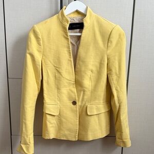 Zara Yellow Women's Blazer